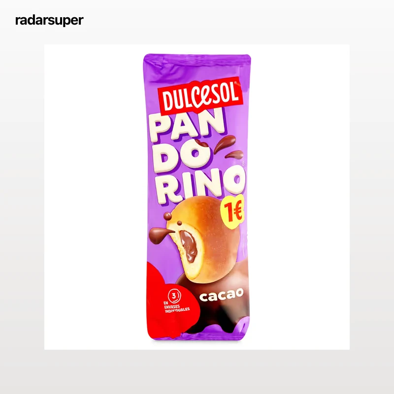 Pandorinos rellenos de cacao Dulcesol 135 g