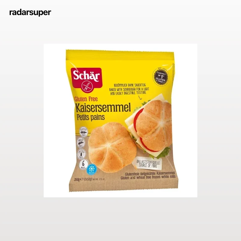Panecillo Rossette Shär sin gluten 350 g.