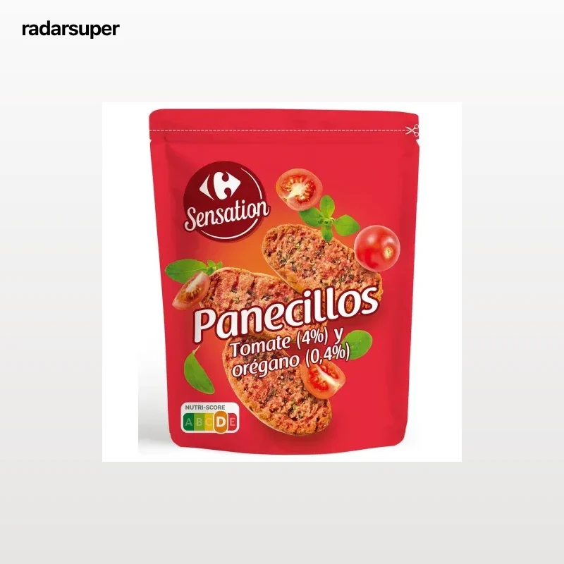 Panecillos con tomate y orégano Carrefour Sensation 160 g.