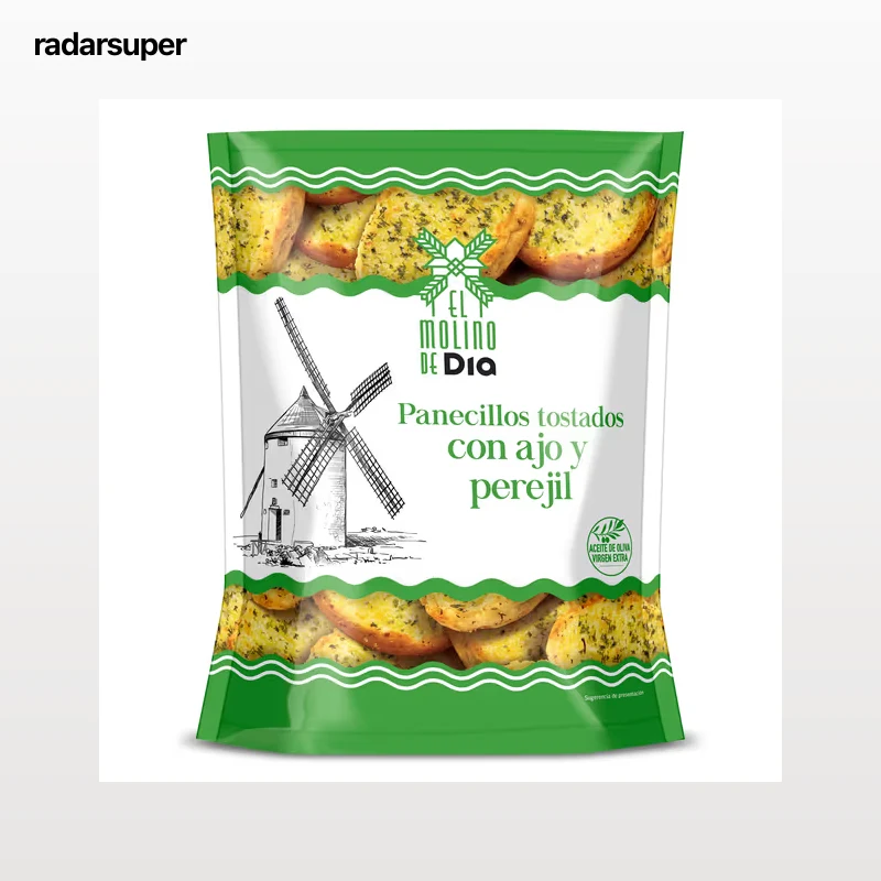 Panecillos tostados con ajo y perejil El molino de Dia 160 g