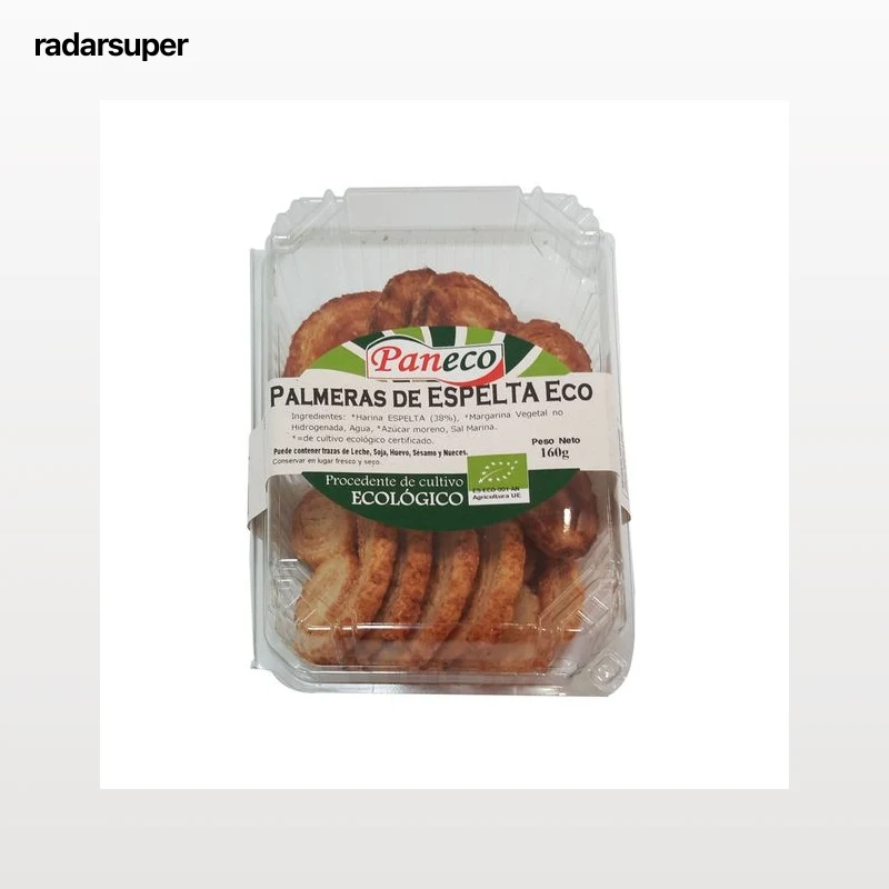 PANECO Palmeras de espelta ecológicas PANECO 160 g.
