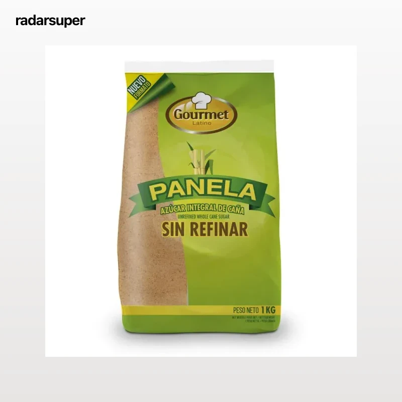 Panela Gourmet Latino 1kg polvo sin refinar