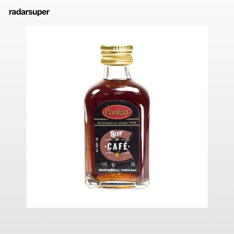 PANIZO Licor de café elaborado en Zamora botella 5 cl.