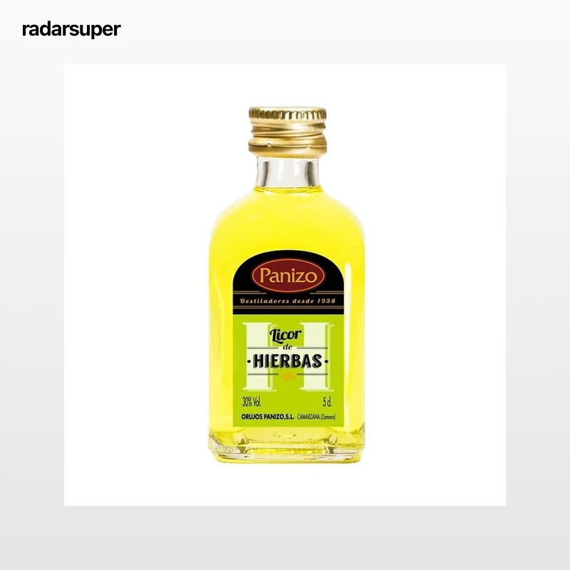 PANIZO Licor de hierbas con alcohol botella 5 cl.