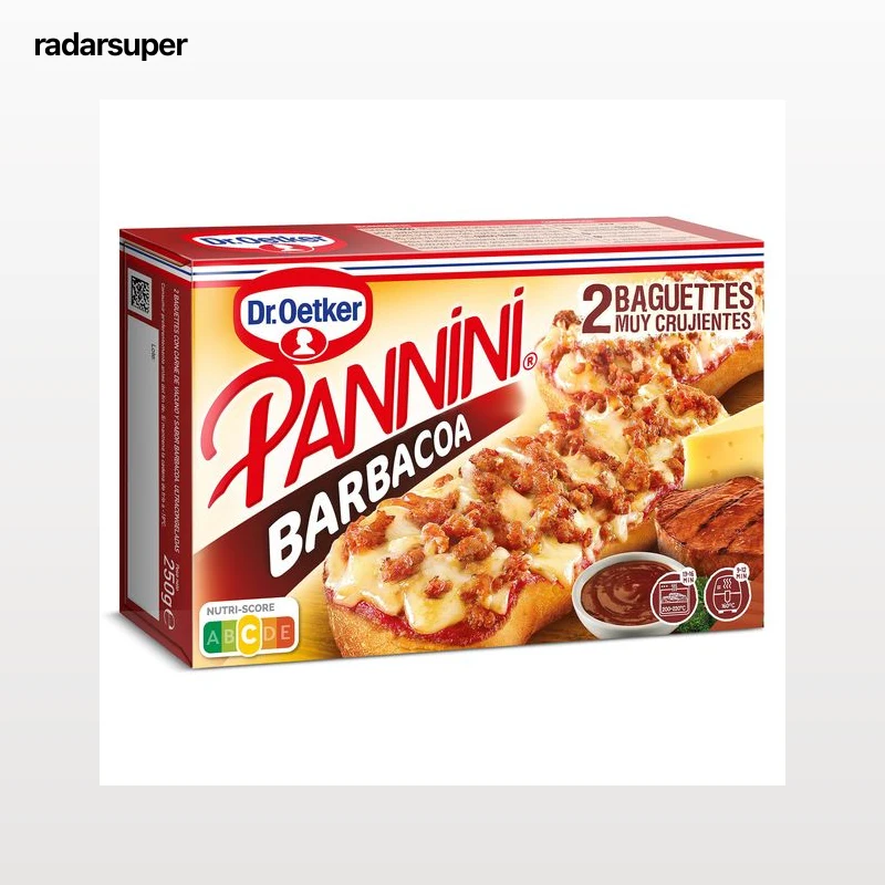 Pannini barbacoa 2 unidades Dr. Oetker 250 g