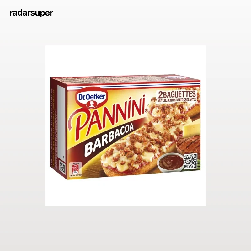 Pannini barbacoa Dr. Oetker 250 g.