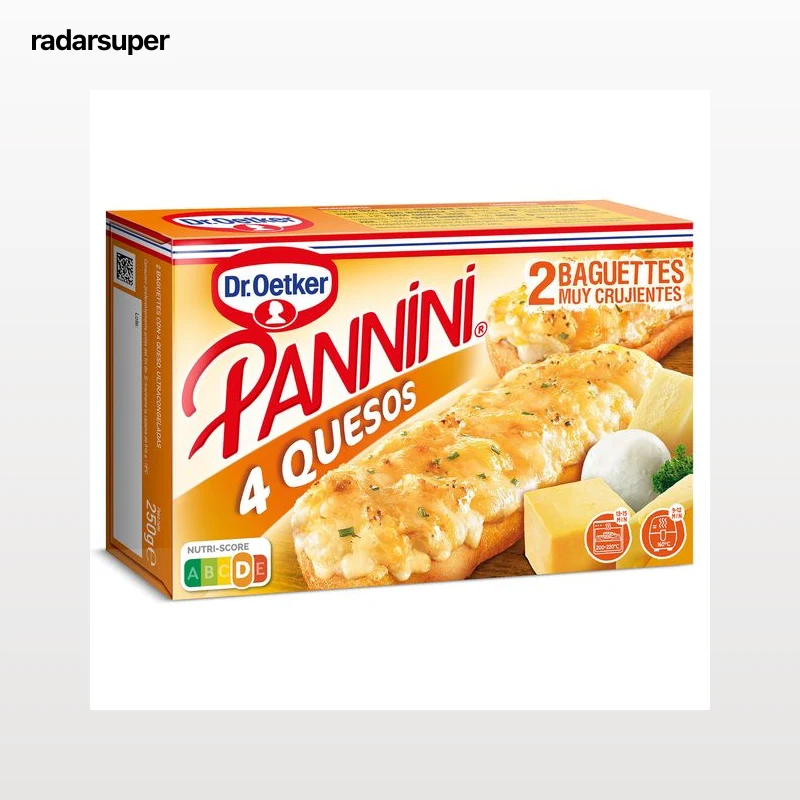Pannini cuatro quesos 2 unidades Dr. Oetker 250 g