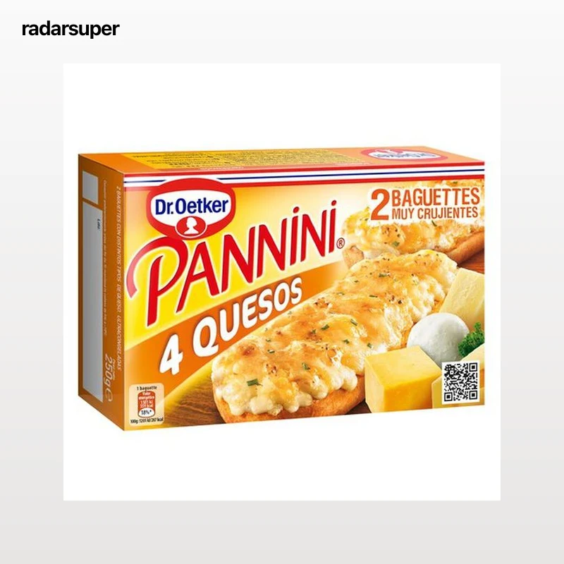 Pannini Dr Oetker 250g 4 quesos