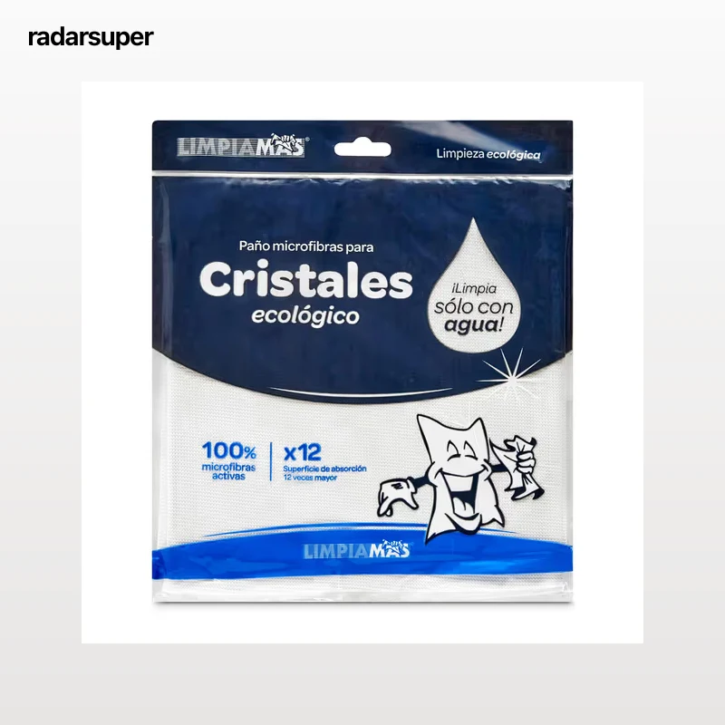 Paño de microfibras para cristales Limpiamas 1 unidad