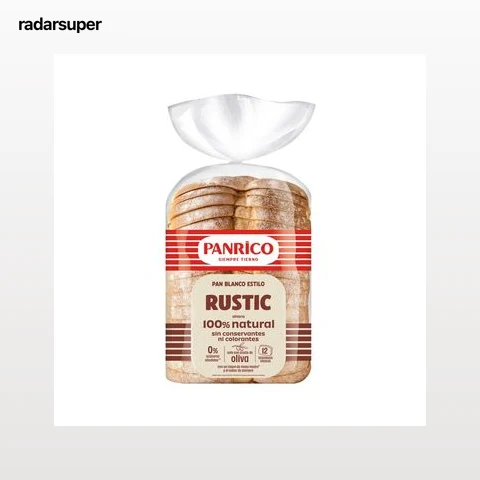 PANRICO Pan de molde artesano 460 g.