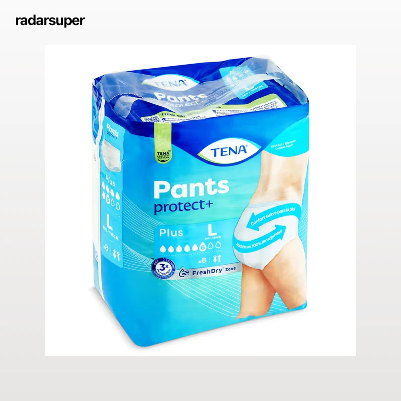 Pants de incontinencia plus talla L Tena 8 unidades