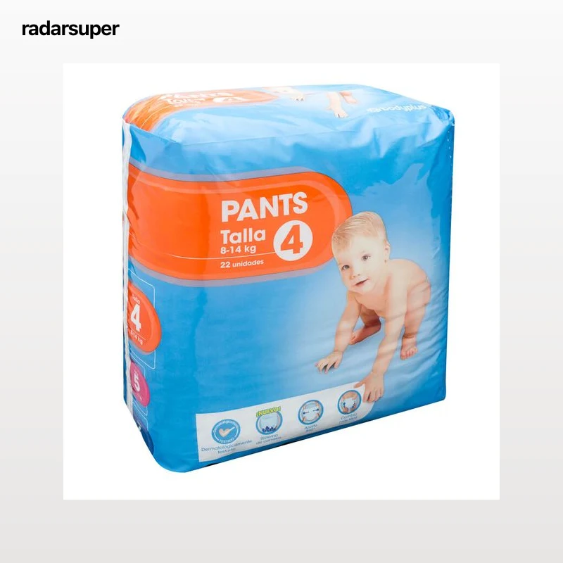 Pants infantil Bodyplus 22 uds talla 4