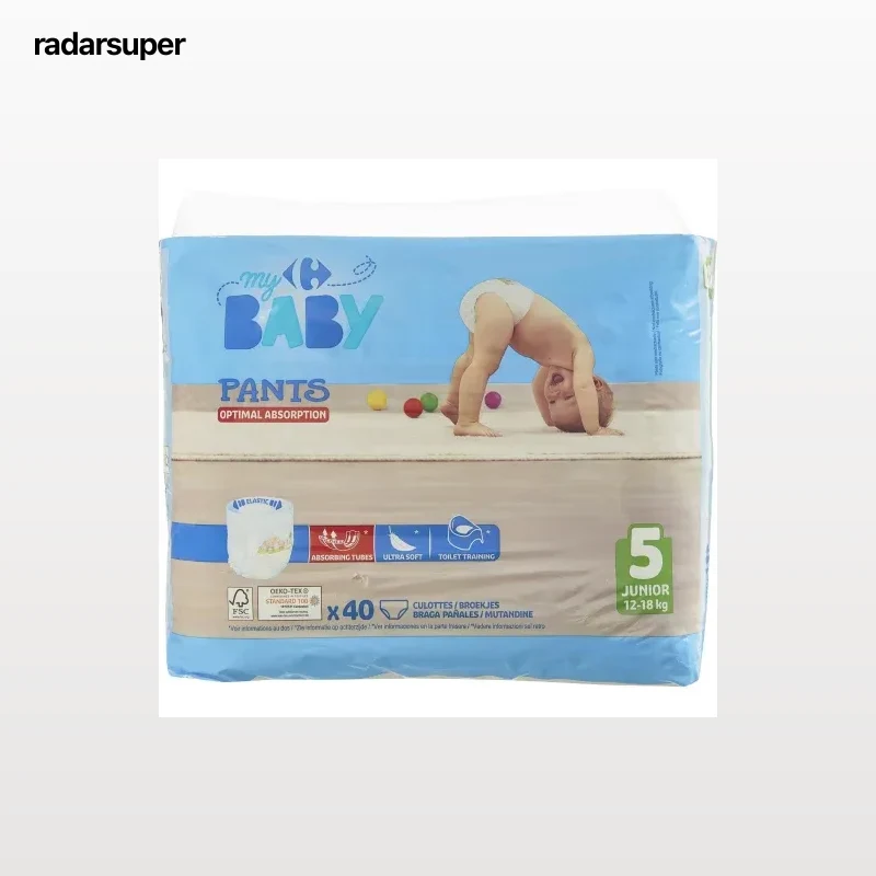 Pants My Carrefour Baby T5 (12-18 kg.) 40 ud.