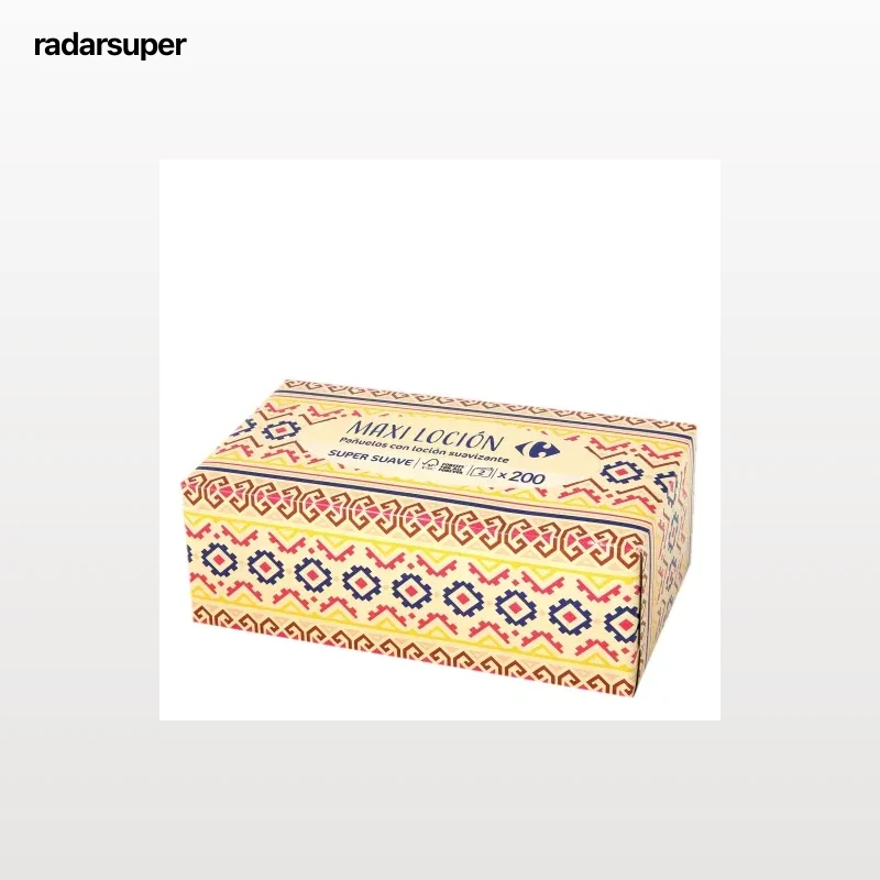 Pañuelos con loción suavizante Carrefour 200 ud.