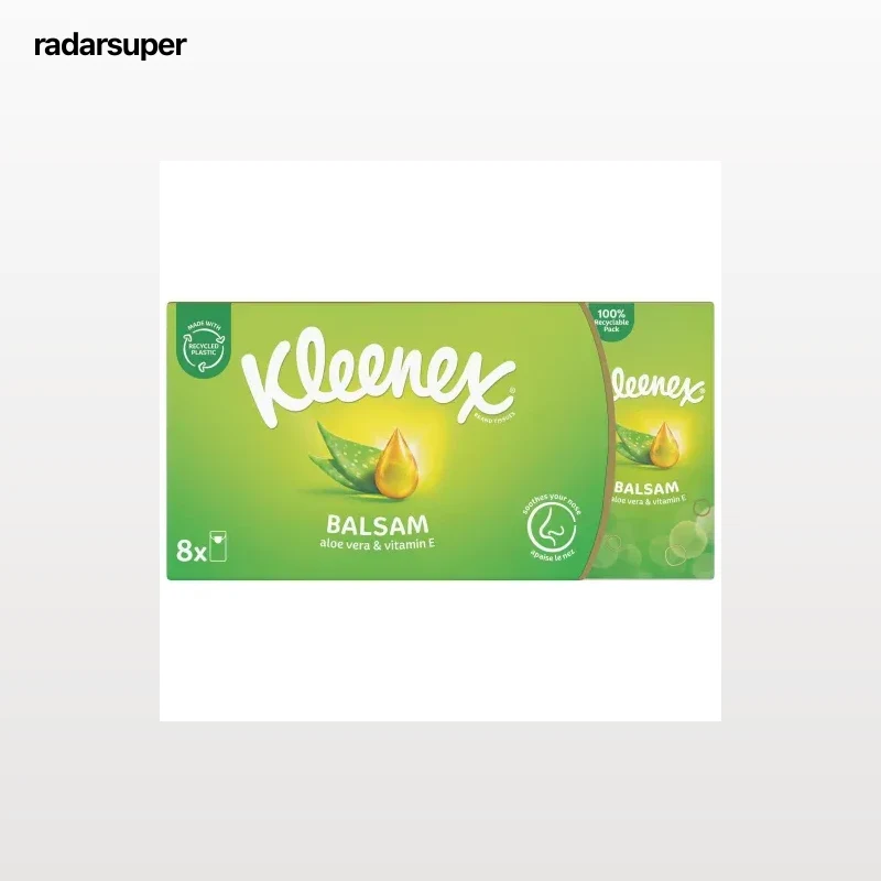 Pañuelos faciales Balsam Kleenex 8 ud.
