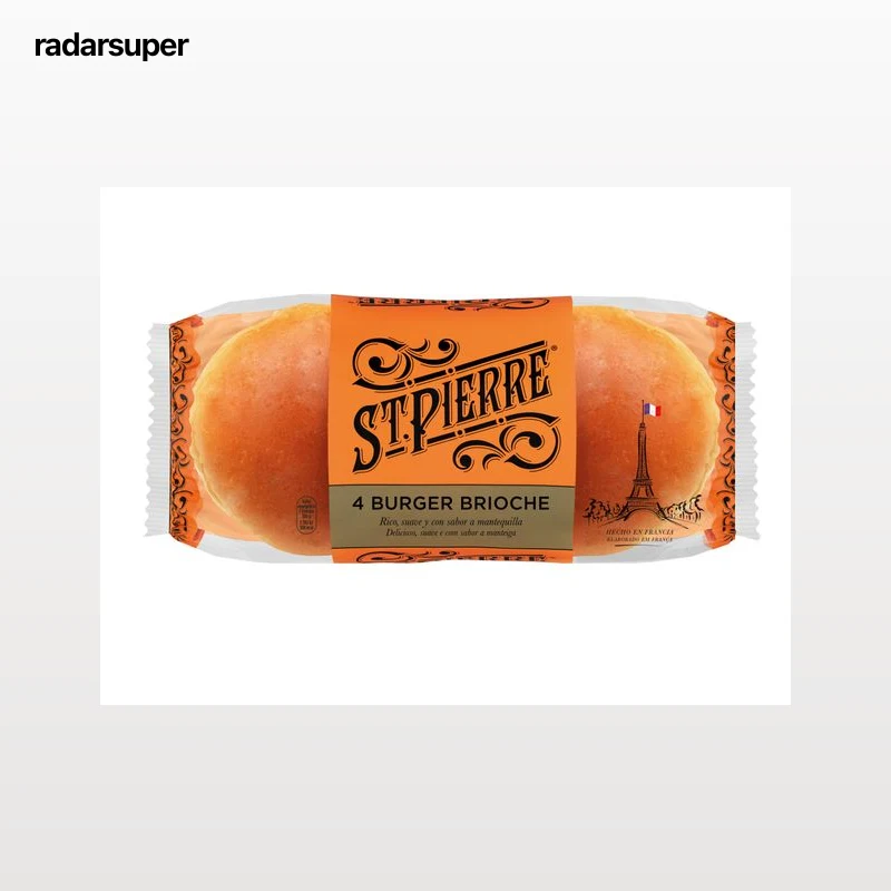 PÃO HAMBÚRGUER BIMBO ST. PIERRE BRIOCHE 250G