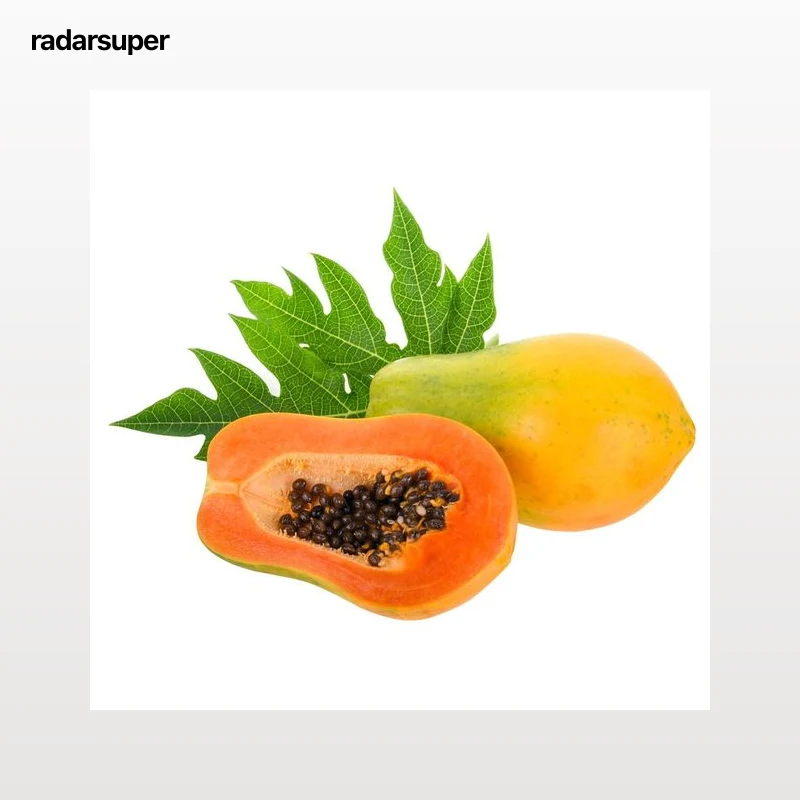 Papayas al peso.