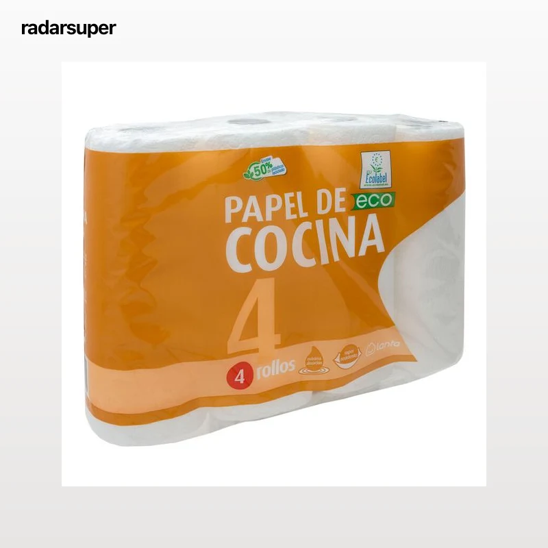Papel de cocina Lanta pack-4