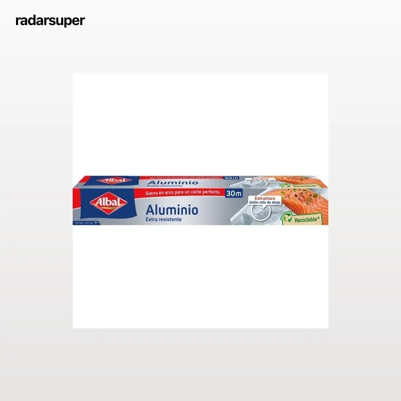 Papel de aluminio Albal 30 metros.