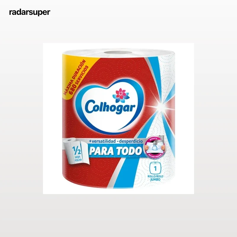 Papel de cocina para todo Colhogar 1 rollo.