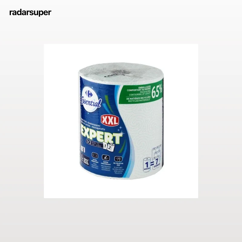 Papel de cocina XXL 3 capas Carrefour Expert 1 rollo