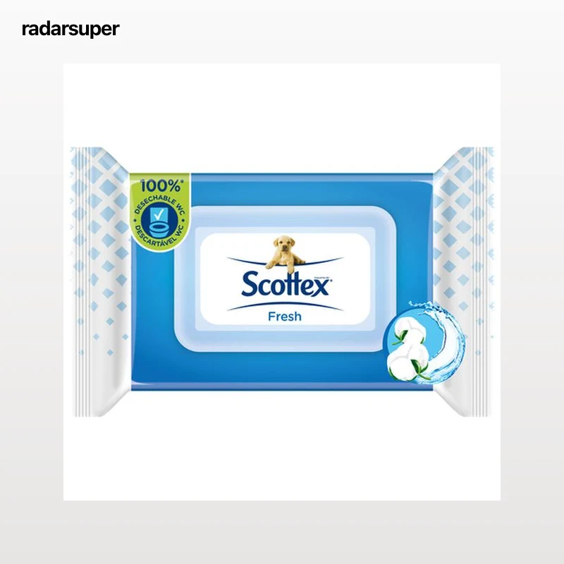 Papel higiénico húmedo Scottex 74 uds