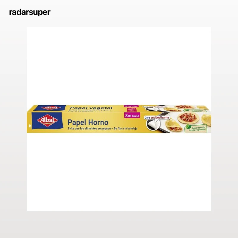 Papel de horno Albal 8m