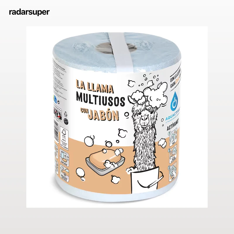 Papel multiusos con jabón Dia La Llama 1 unidad