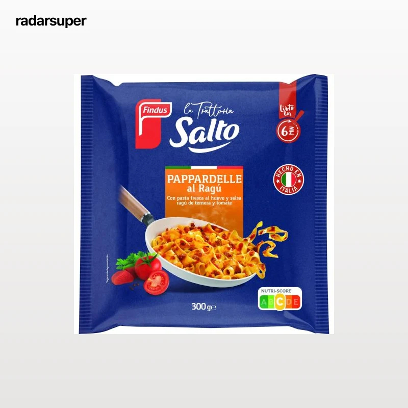 Pappardelle al ragú Findus 300 g.