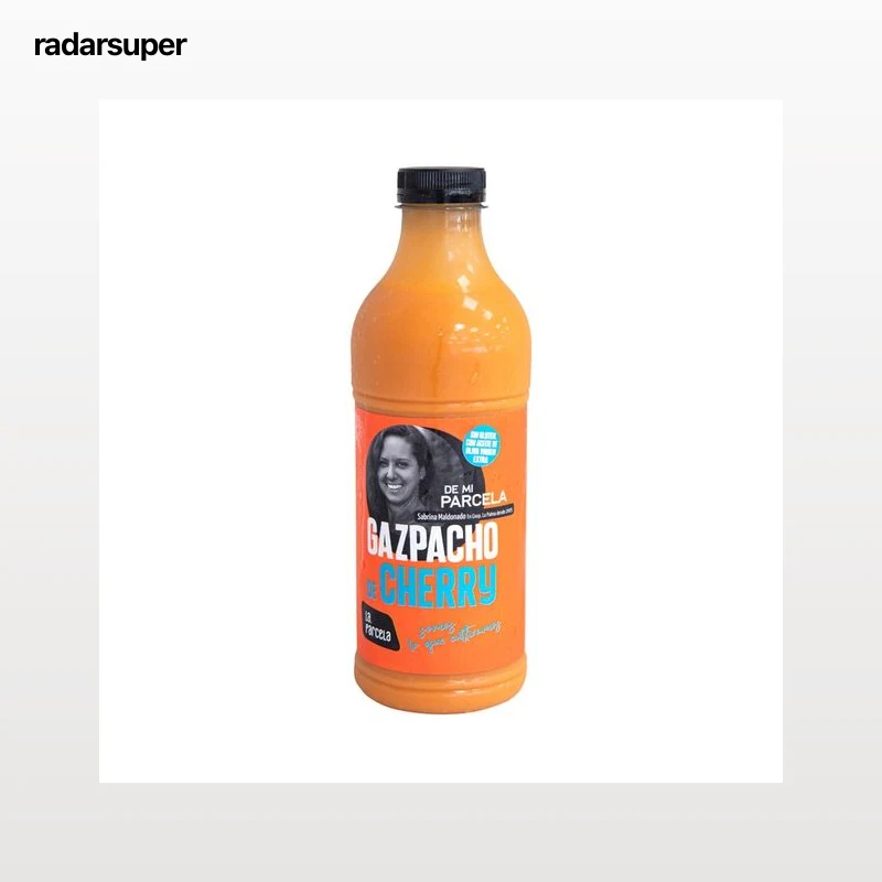 LA PARCELA Gazpacho de cherry, sin gluten y con aceite de oliva virgen extra LA PARCELA 1 l.