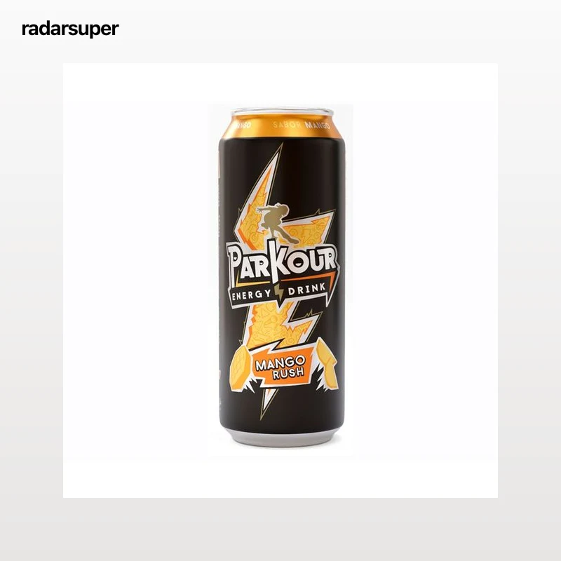 PARKOUR Bebida energética mango lata 50 cl.