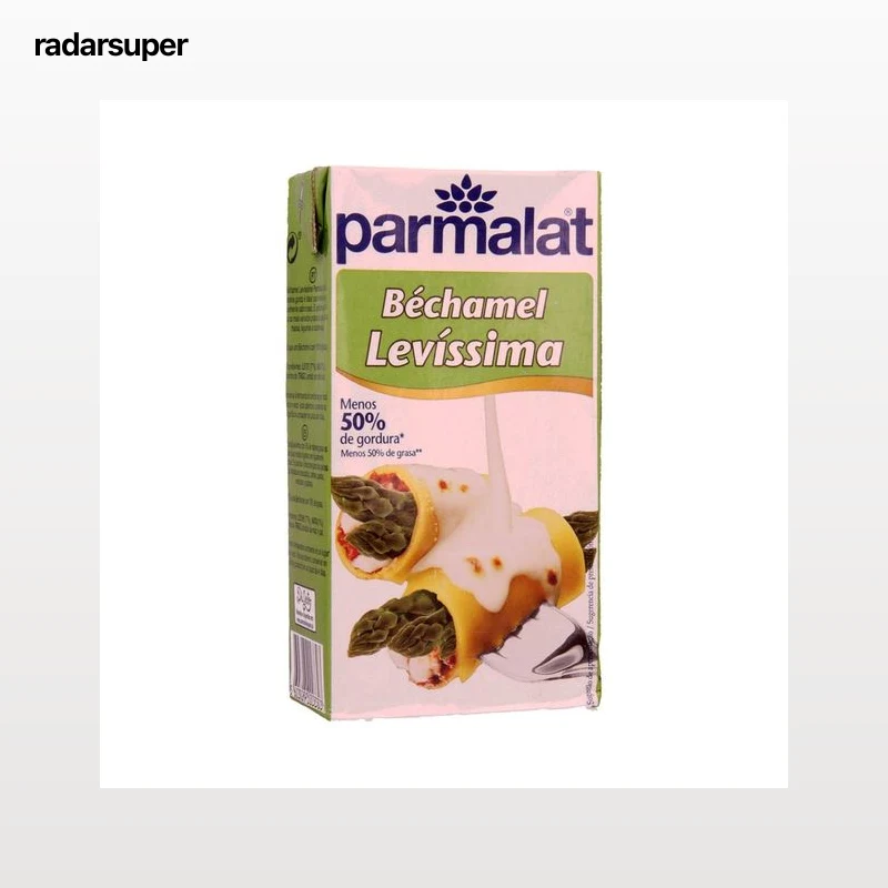 PARMALAT Bechamel con un 50% menos de grasa brik de 500 ml.
