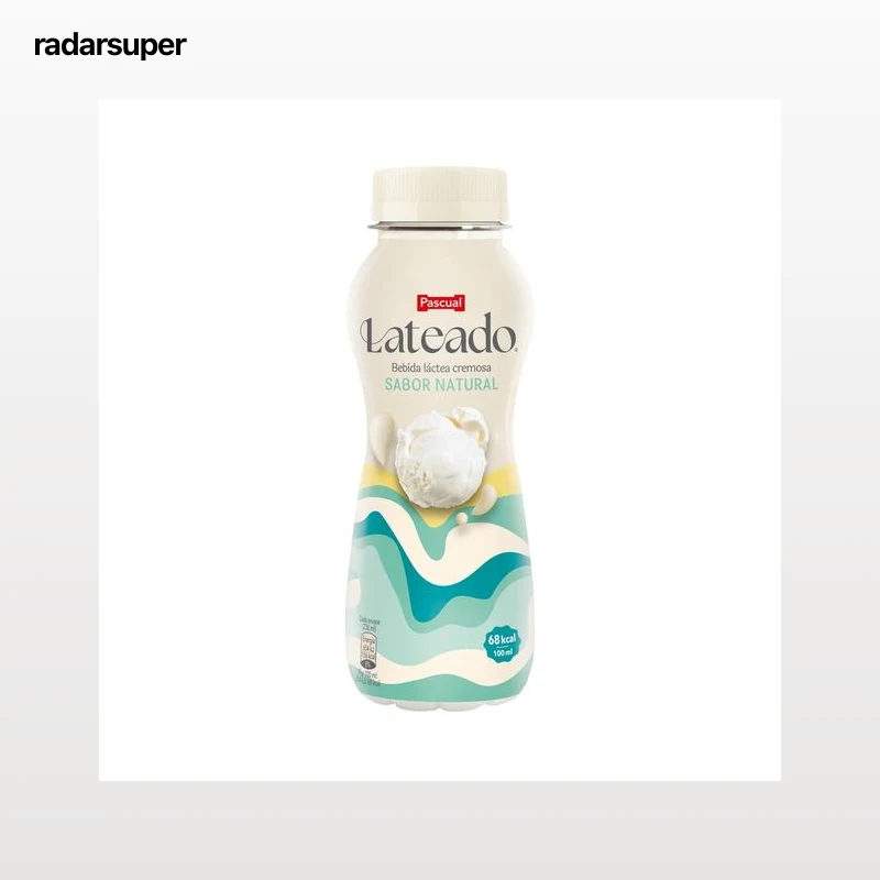 PASCUAL Lateado Bebida láctea cremosa sabor natural 230 ml.