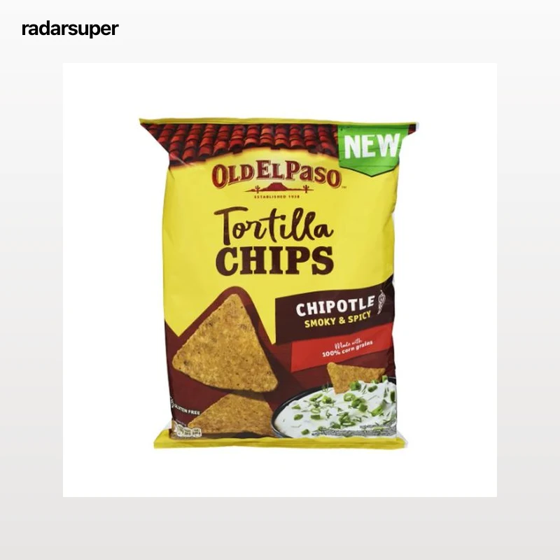 EL PASO Tortilla chips chipotle 185G