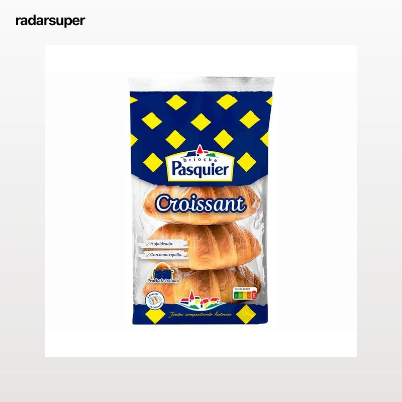 PASQUIER Croissant brioche 6 uds 240  g.