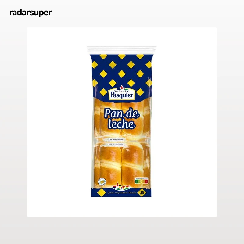 PASQUIER Pan de leche 10 uds. 350 g.