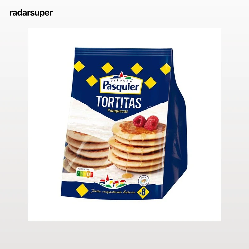 PASQUIER Tortitas brioche, pancakes 8 uds. 280 g.