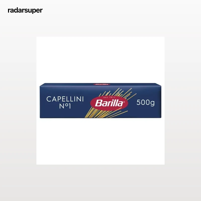 Pasta Capellini nº 1 Barilla 500 g.