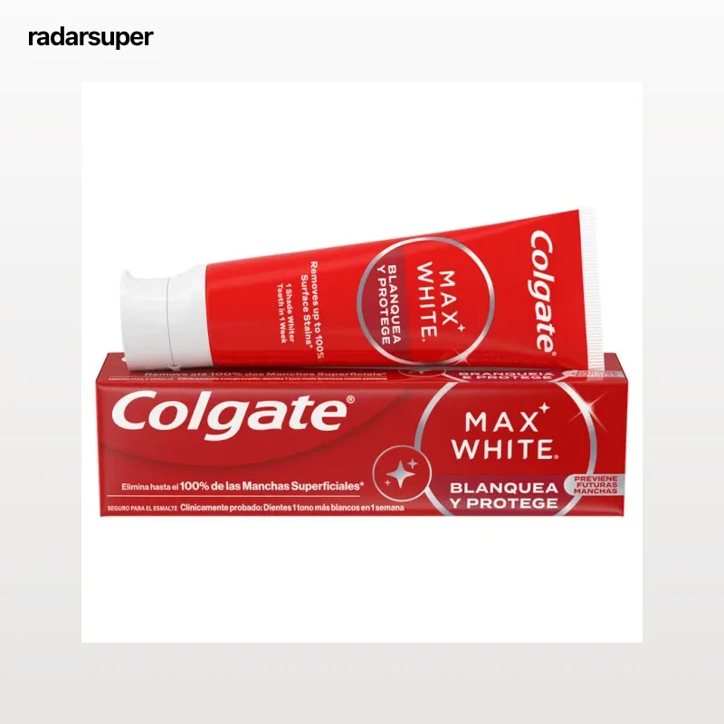 Pasta dental blanquea y protege Colgate 75ml Max White