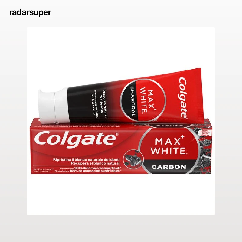 Pasta dental Colgate 75 ml max white carbon
