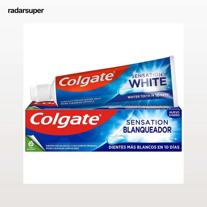 Pasta dental Colgate 75ml sensation blanqueador