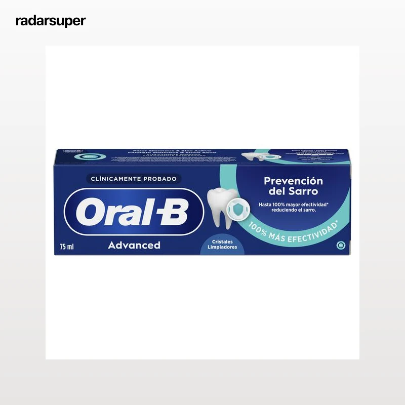 Pasta dental Oral-B 75ml prevención del sarro