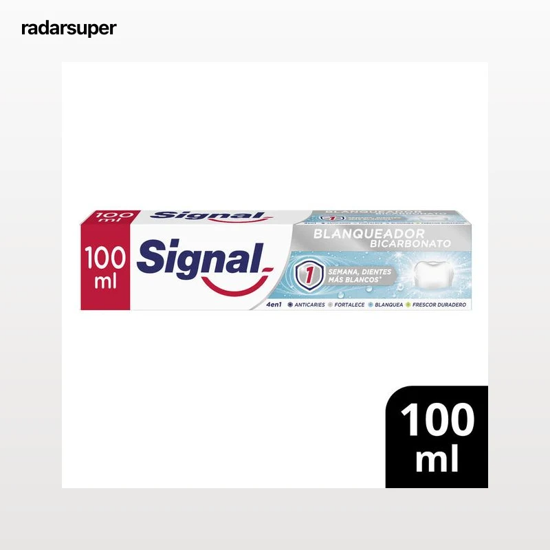 Pasta dental Signal 100ml bicarbonato