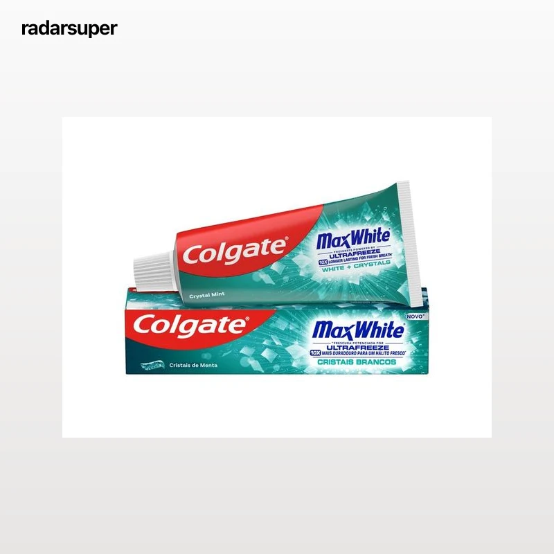 PASTA DE DENTES BRANQUEADORA MAX WHITE COLGATE 75ML