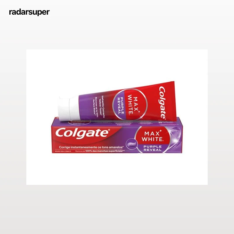 PASTA DENTÍFRICA COLGATE MAX WHITE PURPLE 75ML