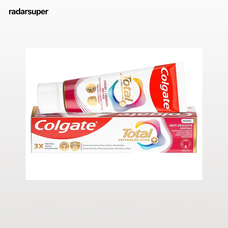 PASTA DENTÍFRICA COLGATE TOTAL ANTI-DESGASTE 75ML