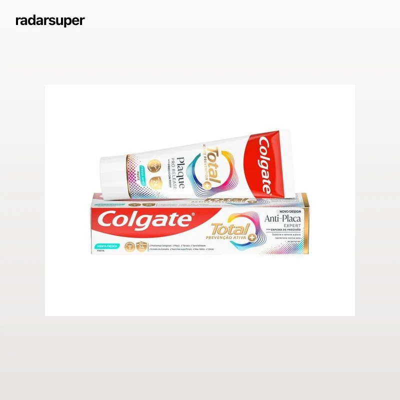 PASTA DENTÍFRICA COLGATE TOTAL PLAQUE FRESH 75ML