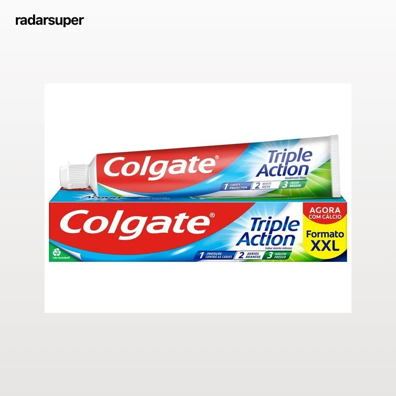 PASTA DENTÍFRICA COLGATE TRIPLA ACÃO 100ML