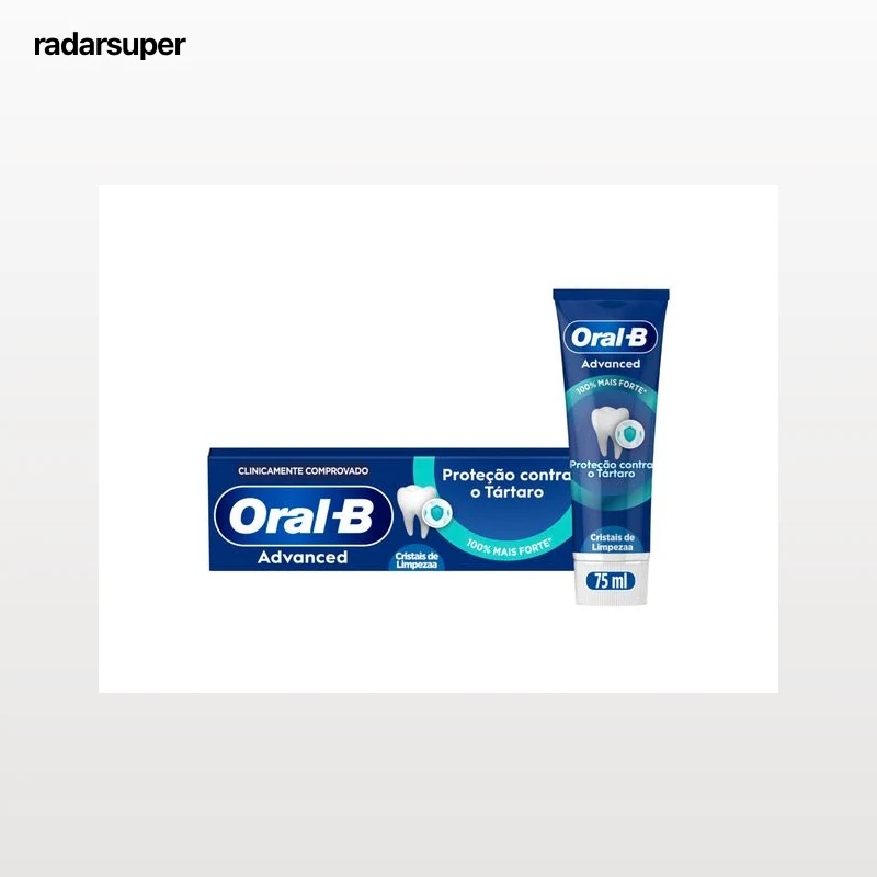 PASTA DENTIFRICA ORAL-B ADVANCED TÁRTARO 75ML