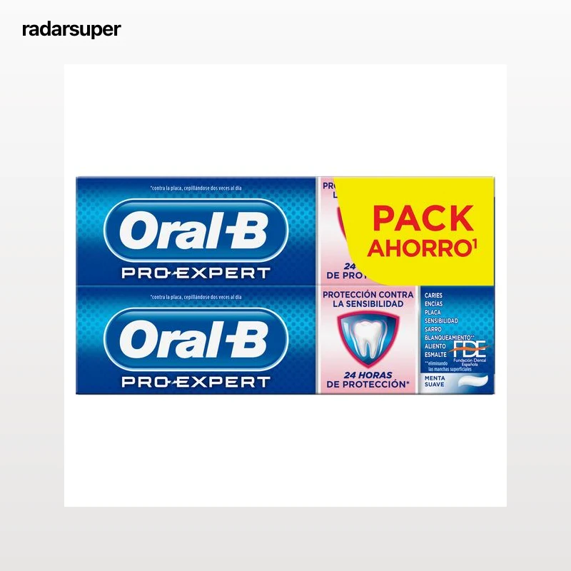 PASTA DENTIFRICA ORAL B PRO EXPERT SENSIBILIDADE E BRANQUEAMENTO 2X75ML